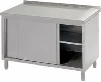 Stół przyścienny z drzwiami suwanymi 1200 x 600 x 850mm