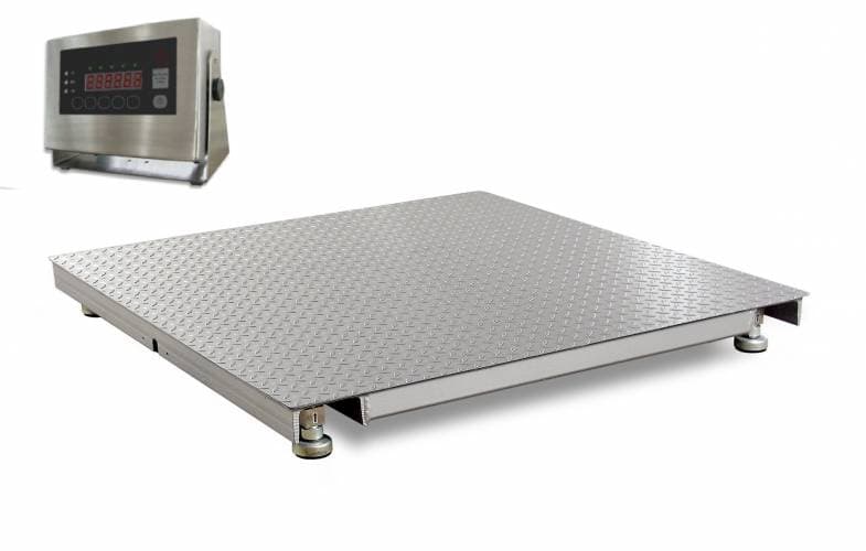 Waga pomostowa niskoprofilowa nierdzewna WIN-N 3000/4 1500 x 2000 ECO