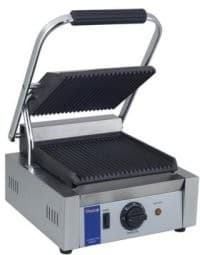 Grill kontaktowy pojedynczy ryflowany