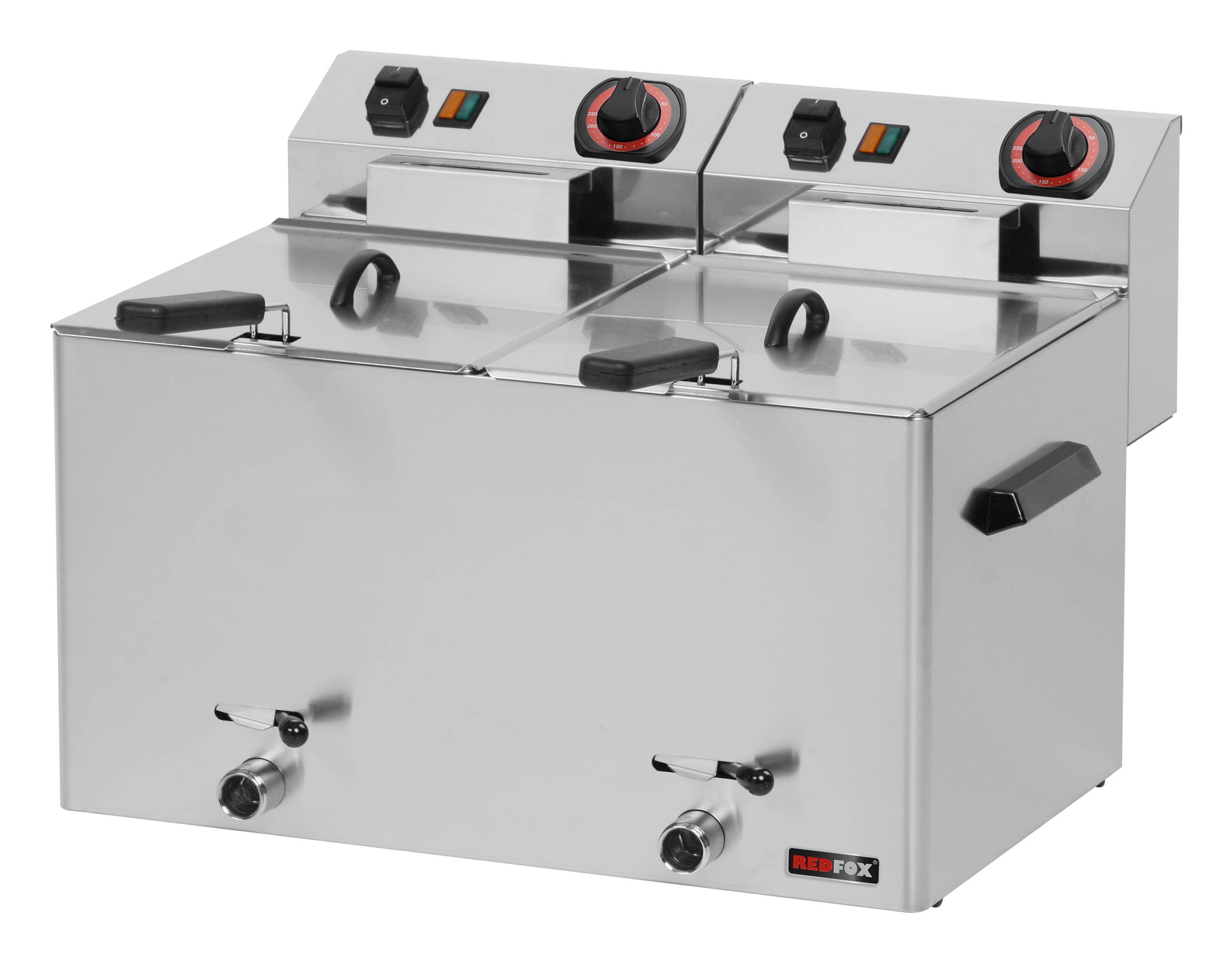 Frytownica elektryczna 8 + 8 l Redfox FE - 77 V