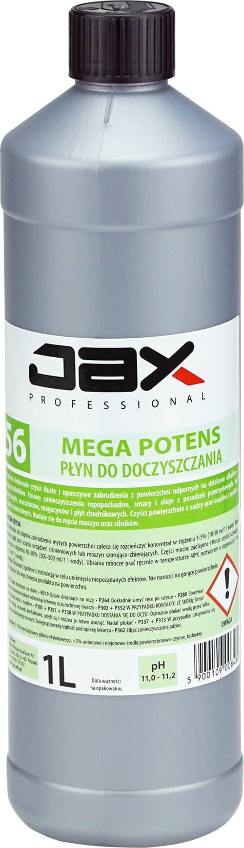 MEGA POTENS PREPARAT DO DOCZYSZCZANIA JAX PROFESSIONAL 56 1l