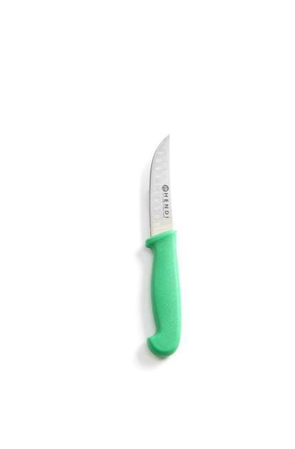Nóż uniwersalny krótki HACCP - 90 mm, zielony 