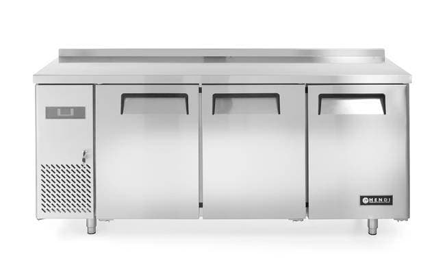 Stół chłodniczy Kitchen Line 3-drzwiowy z agregatem bocznym, linia 600 