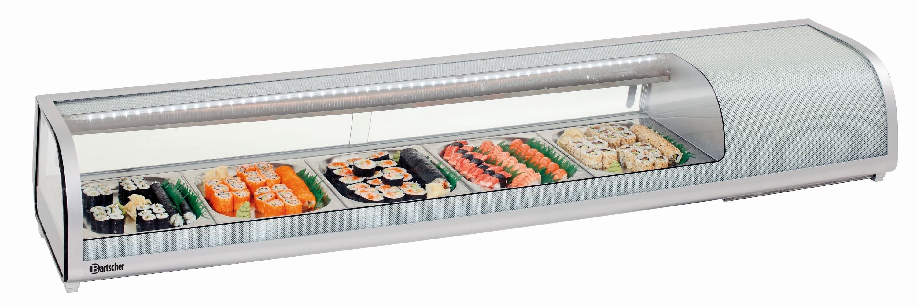 Nadstawa chłodnicza Sushi, 5x1/2GN