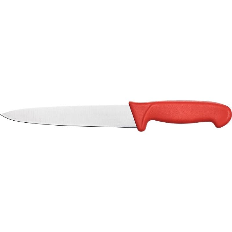 Nóż do krojenia L 180 mm czerwony