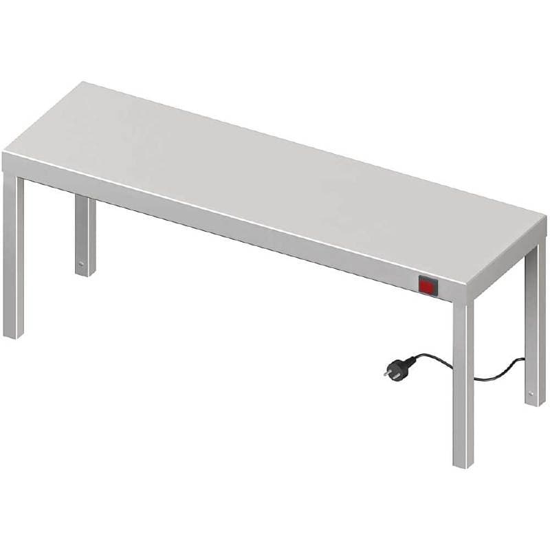 Nadstawka grzewcza na stół pojedyncza 1400x400x400 mm