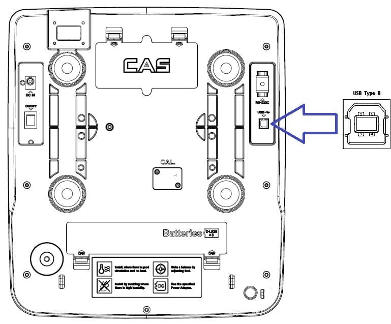 Waga kalkulacyjna PR-II 15P USB