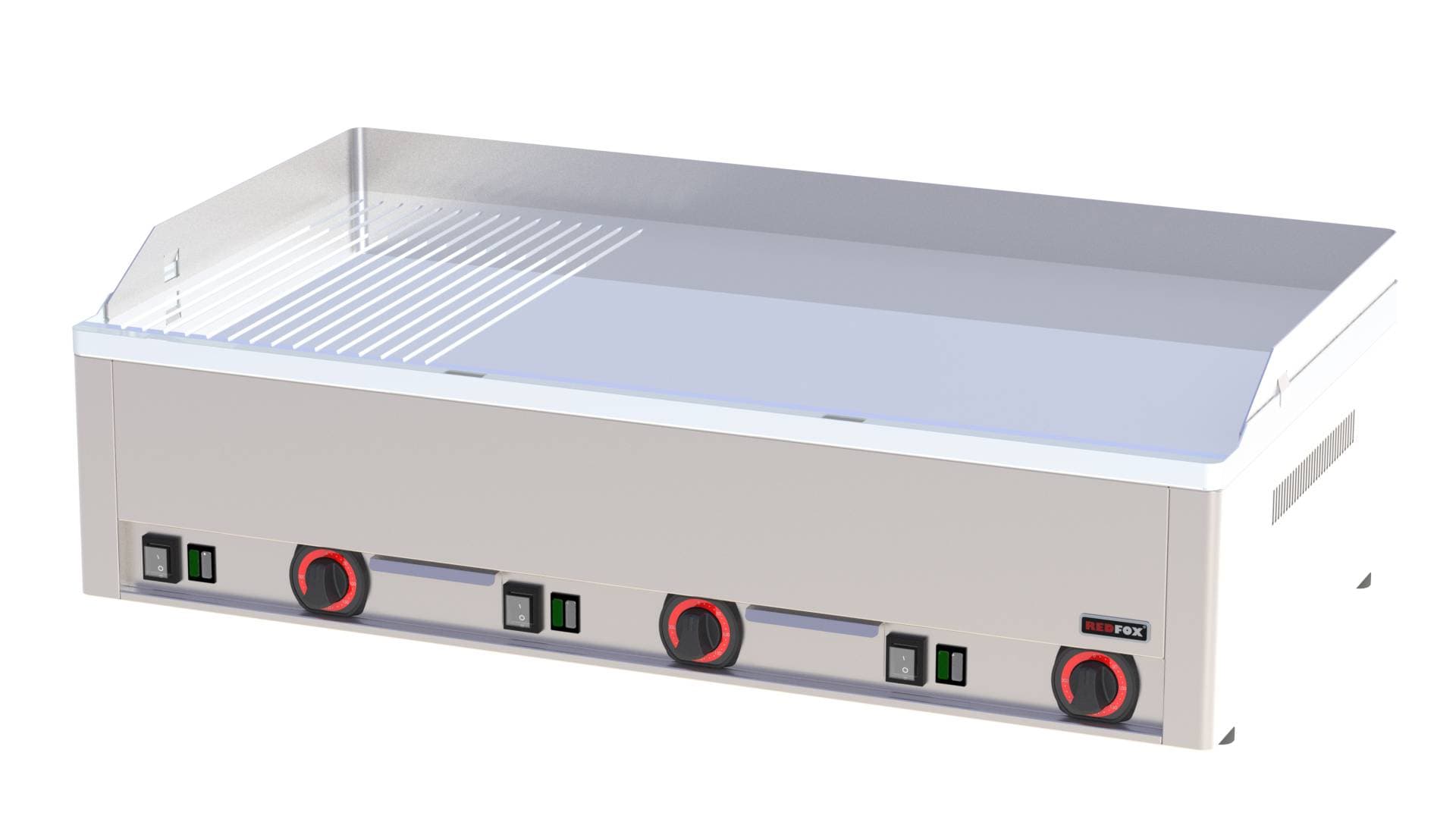 Płyta grillowa chromowana elektryczna Redfox FTHRC - 90 E