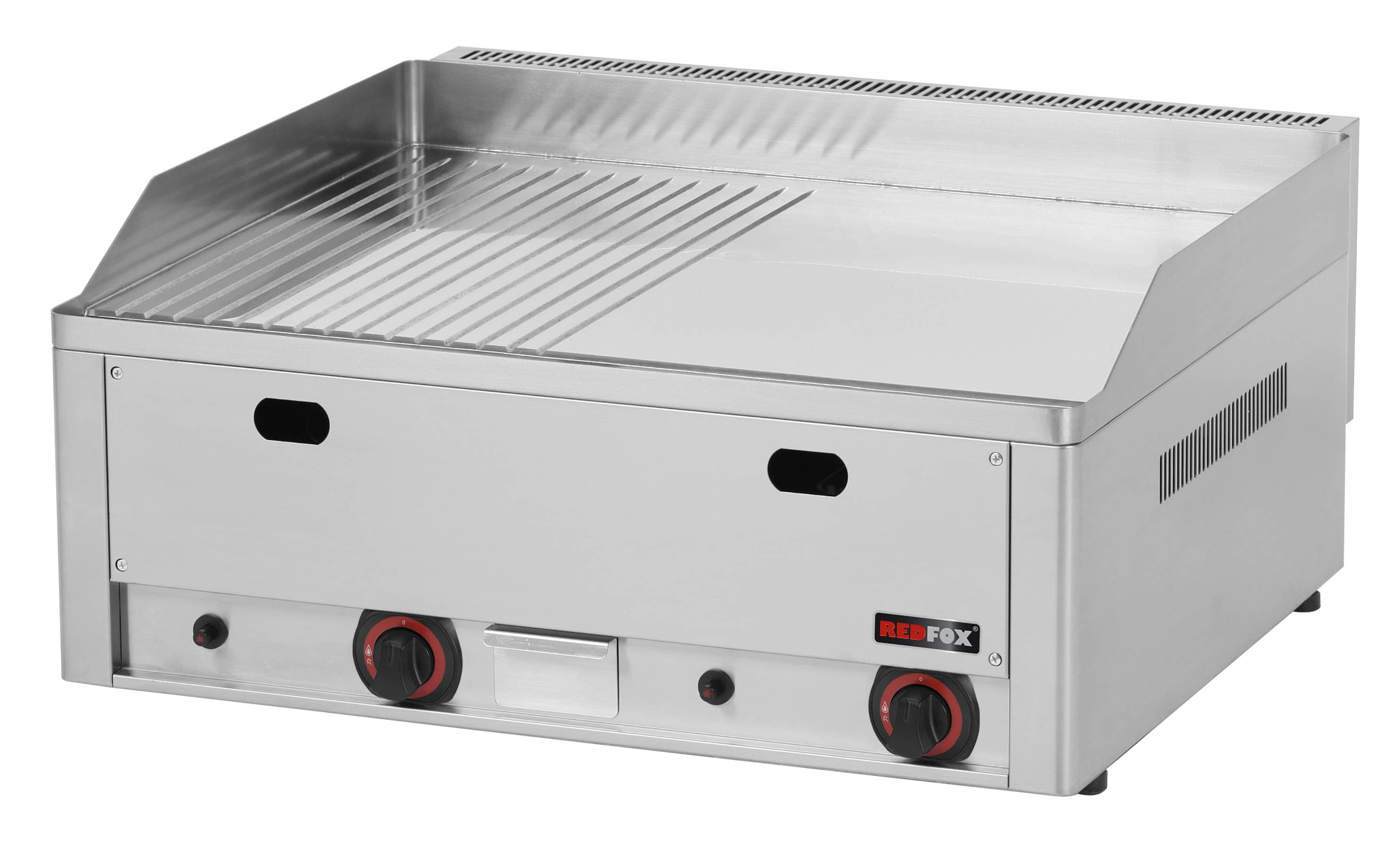 Płyta grillowa chromowana gazowa Redfox FTHRC - 60 G