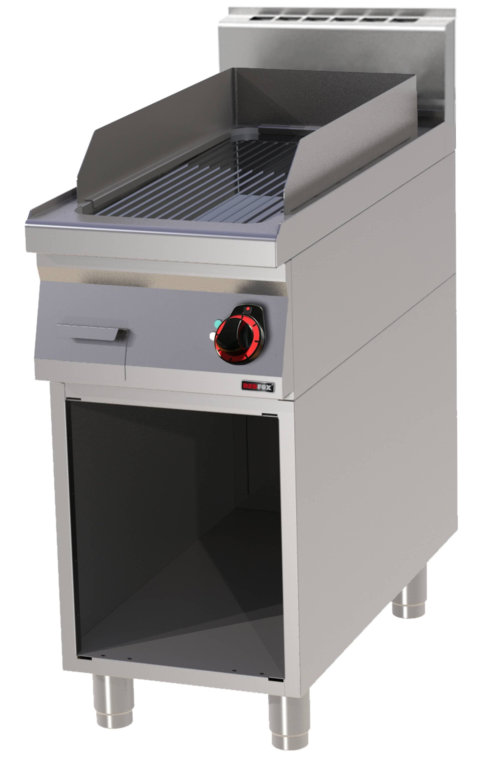 Płyta grillowa elektryczna chromowana Redfox FTRC 90/40 E