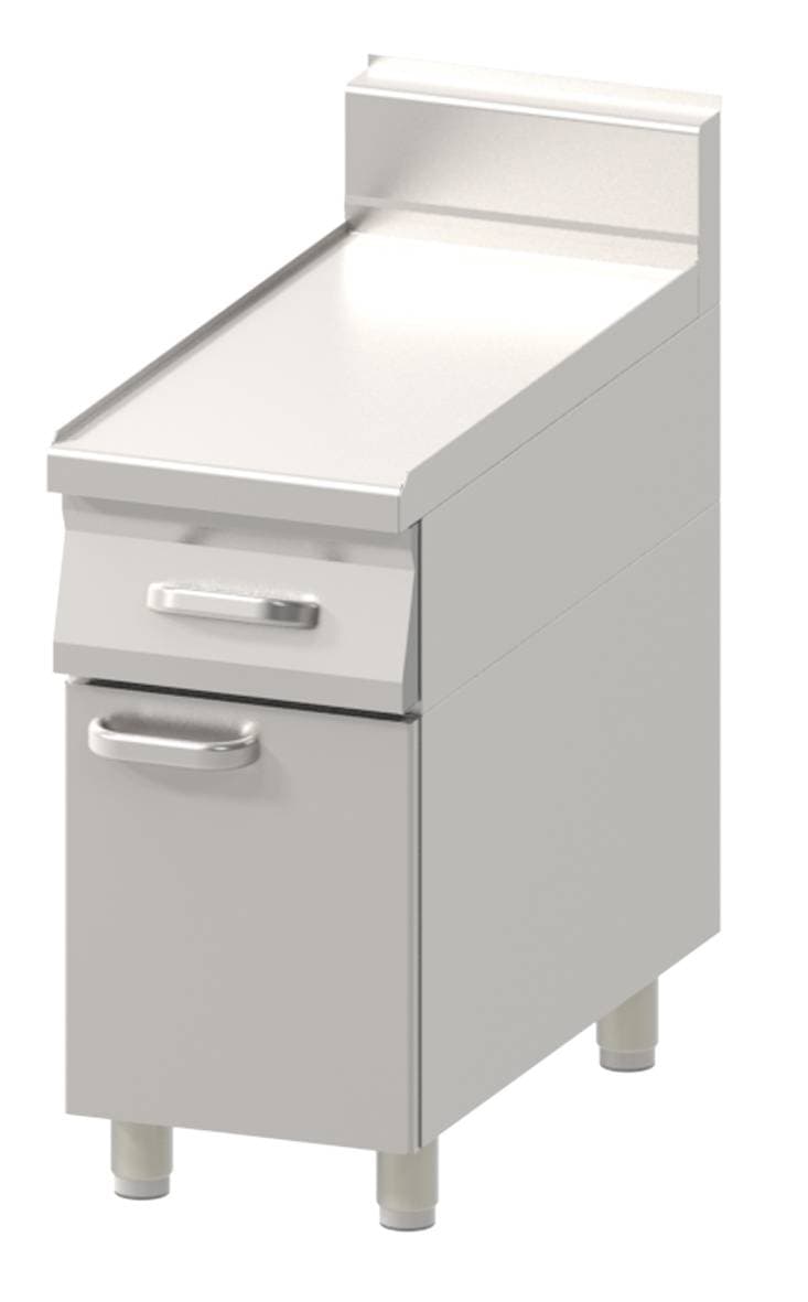 Płyta robocza z szufladą i drzwiami Redfox PP 90/40 D