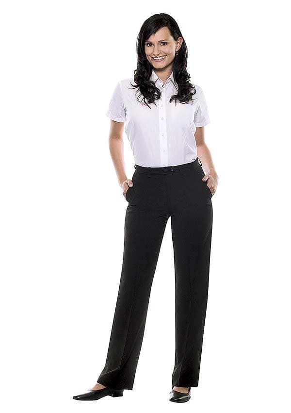 Kelnerskie (damskie) spodnie Basic BHF 1 kolor czarny rozmiar 2XL