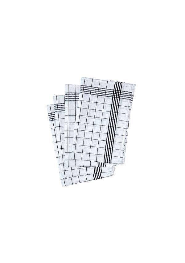 Ścierka 60 x 80 cm, 86g, 55% lnu / 45% bawełny GT 14 kolor niebieski paczka 10 szt.