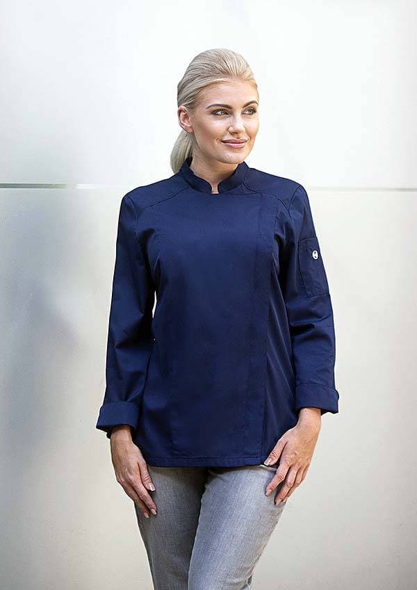 Damska kucharska bluza Naomi JF 17 kolor granatowy rozmiar 36