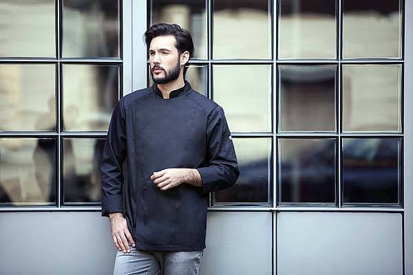 Męska kucharska bluza Noah JM 25 kolor czarny rozmiar 46