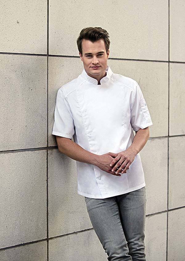 Męska kucharska bluza Modern-Look JM 29 kolor biały rozmiar 60