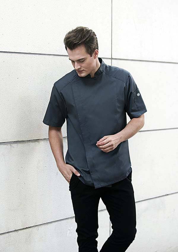 Męska kucharska bluza Modern-Look JM 29 kolor antracyt rozmiar 64
