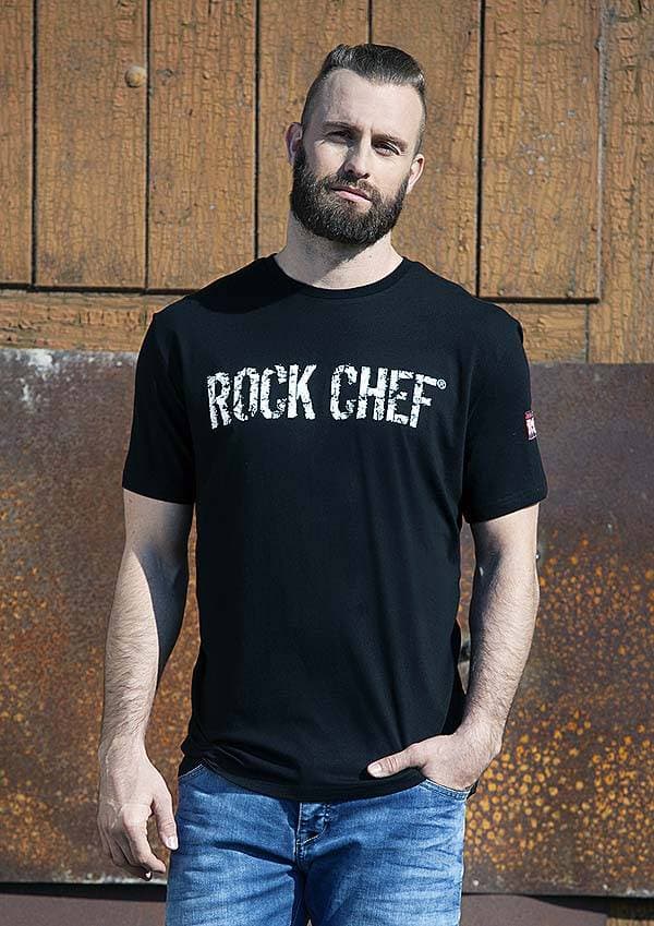 Koszulka T-Shirt ROCK CHEF®-Stage2 RCTM 14 kolor czarny rozmiar XS