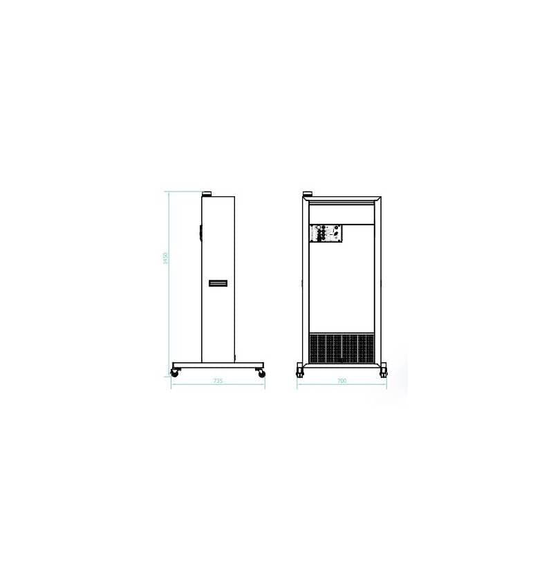 Sterylizator pomieszczeń Sterylis VS-600/1500 UV-C + OZON