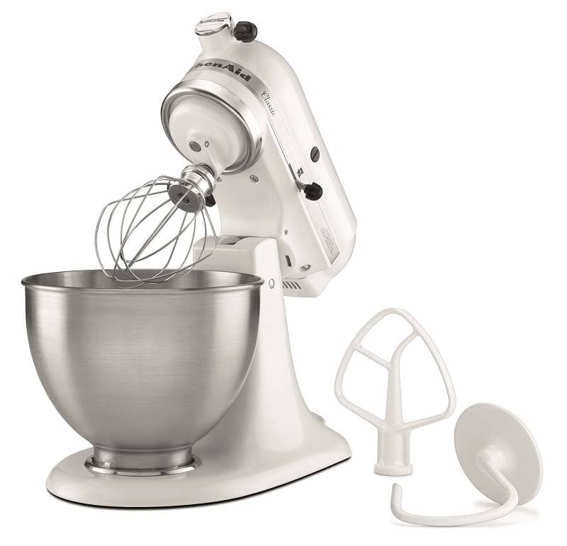 KitchenAid 5K45SSEWH, biały, 4,28L