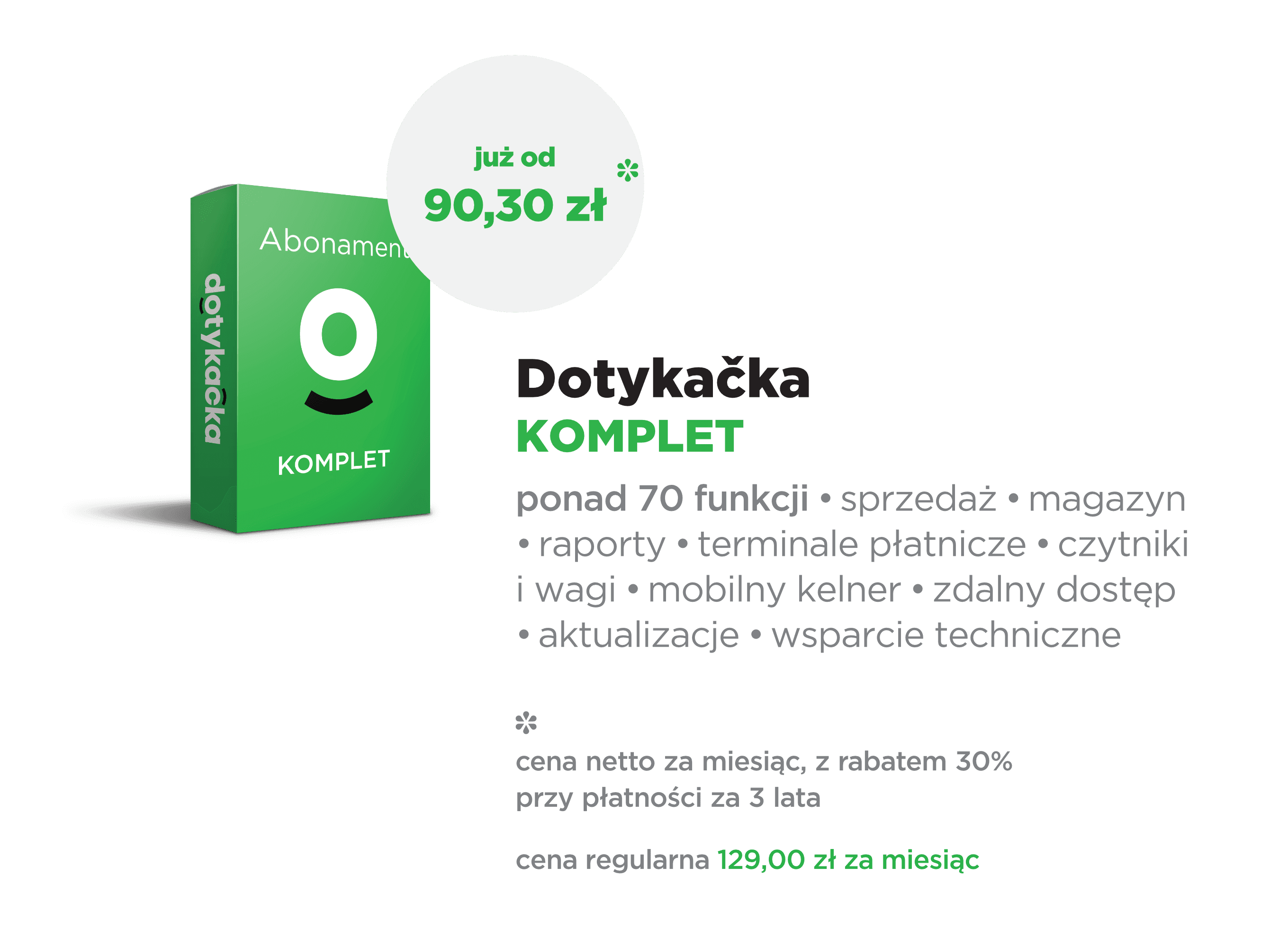 Oprogramowanie Dotykačka KOMPLET