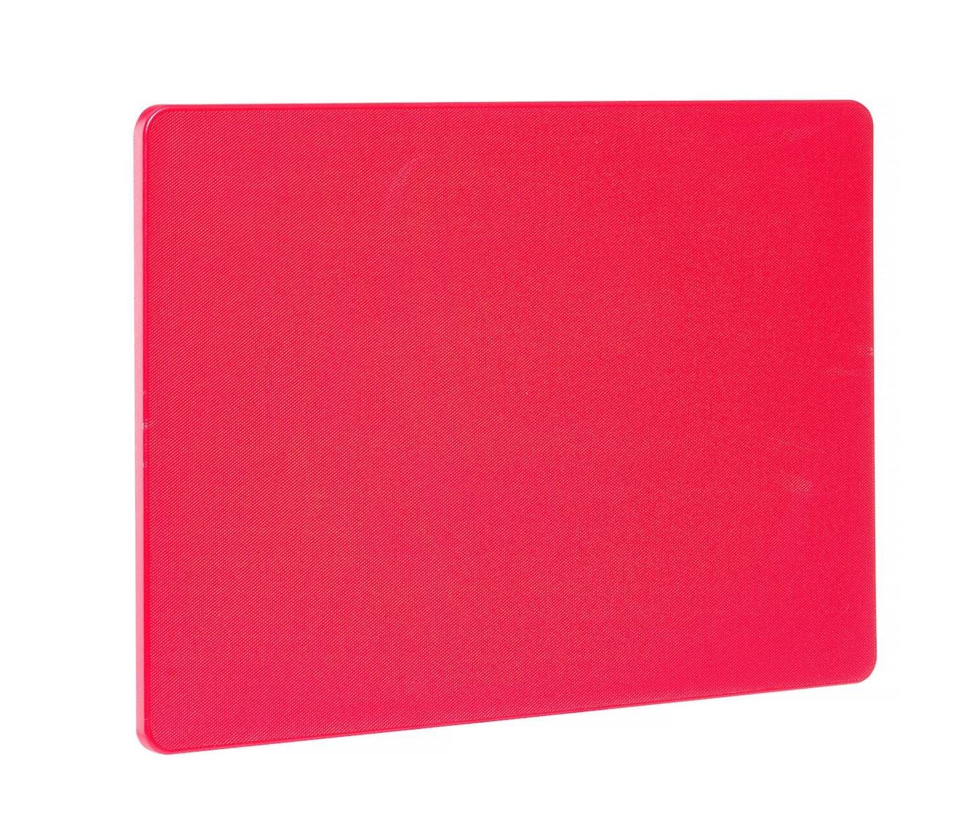 Deska do krojenia HACCP GN 1/1, HENDI, GN 1/1, czerwony, 530x325x(H)10mm