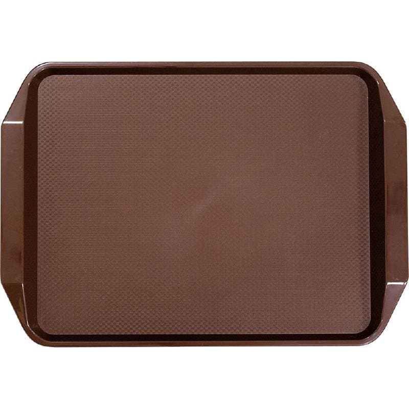 Taca kelnerska 430x305x30 mm, brąz