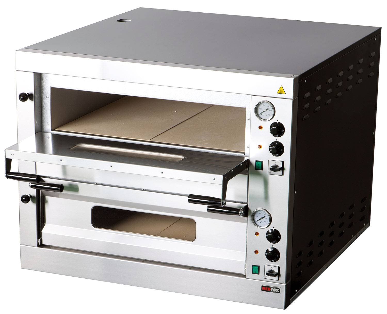 Piec do pizzy 2-poziomowy Redfox E - 12