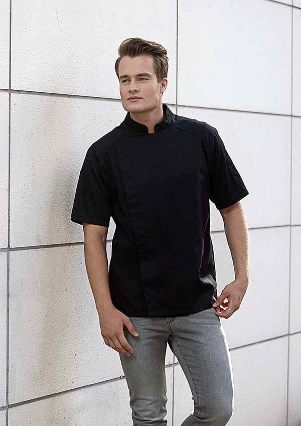 Męska kucharska bluza Modern-Look JM 29 kolor czarny rozmiar 50
