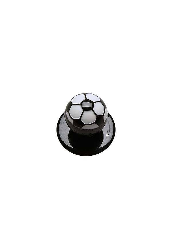 Guziki Football KK 19 kolor czarny paczka 12 szt.
